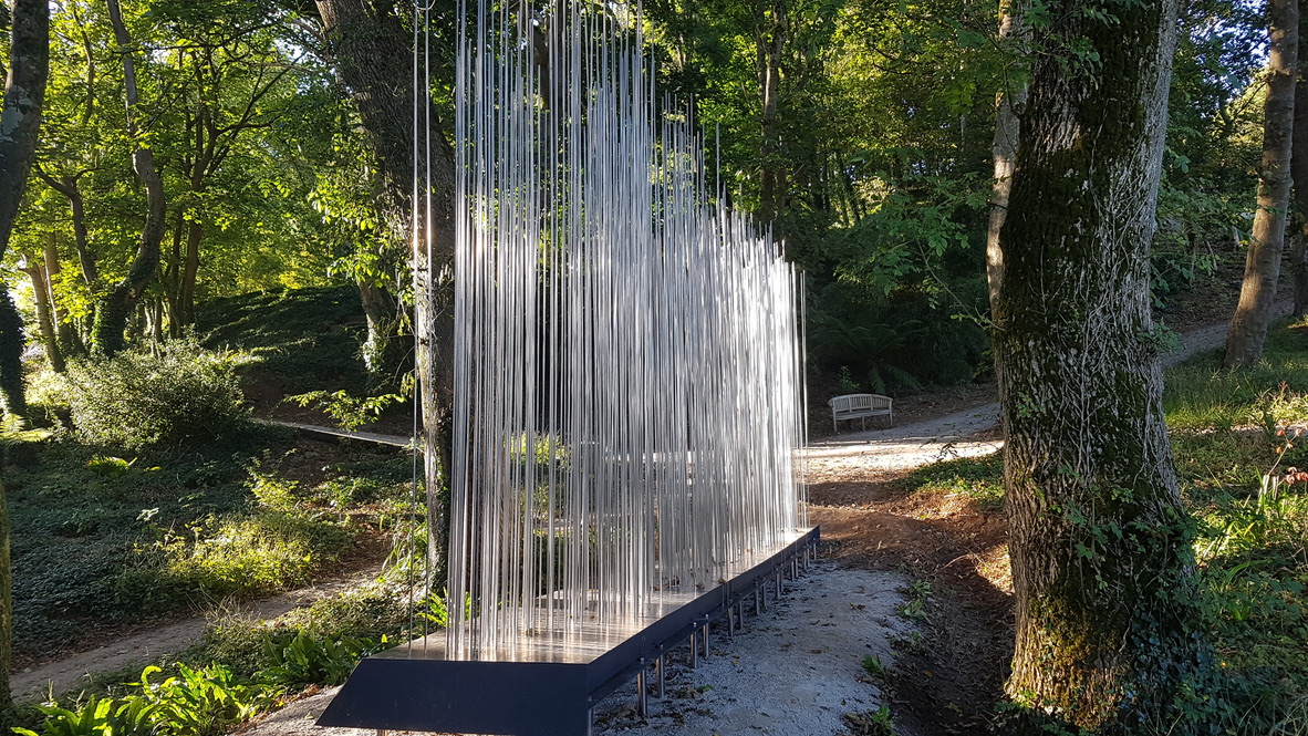 Field of Rods (1998) is recommissioned for Tremenheere Sculpture Gardens in Cornwall. Launching May 2021